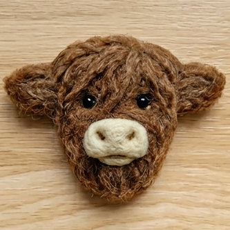 Felting Highland Cows Pure Passions Farm