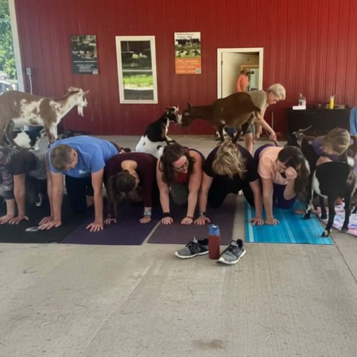 Goat Yoga