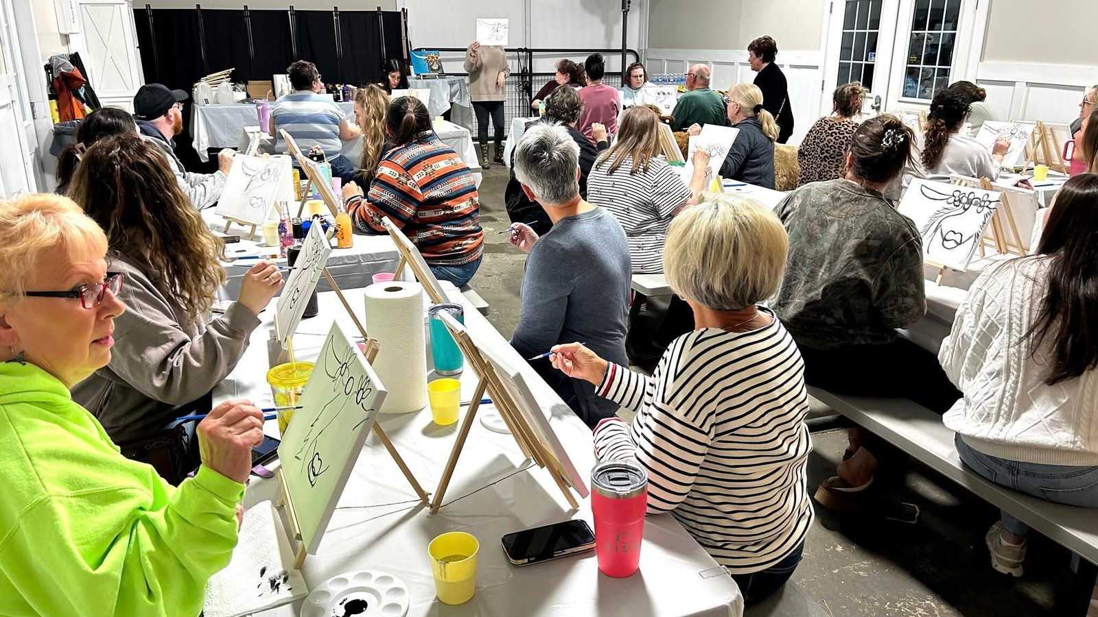 Paint and Sip on Pure Passions Farm