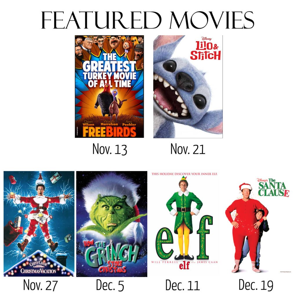 Featured Movies Nov Dec 2026